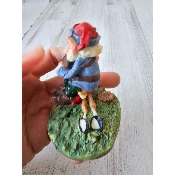 Brinnco elf reindeer figurine village‎ Xmas decor banjo singing music - Picture 3 of 8